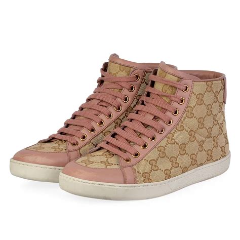 gucci high tops pink